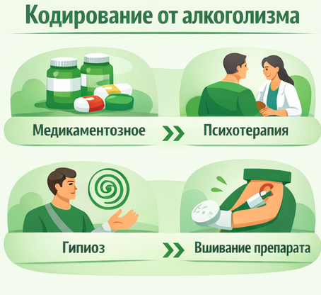 кодирование от алкоголизма в Дивногорске Санати